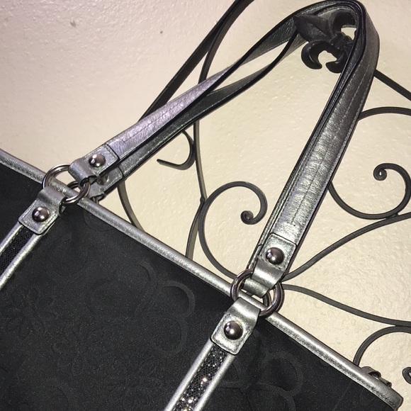 AUTHENTIC 💯% Coach Bag EUC Logo W/Sparkle - Picture 5 of 14